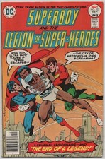 Superboy 222 DC Comics 1976 VG 4.0 Legion of Super-Heroes Tyroc