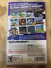 NEOGEO Pocket Color Selection Vol. 1 (Nintendo Switch) SNK Limited Run - No Game
