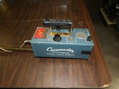 Vintage Whites Coinmaster 6/DB Metal Detector  Discriminator SORTA TESTED
