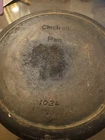 Griswold Cast Iron Chicken Pan #8-#1034 A- W/Lid  No Wobble
