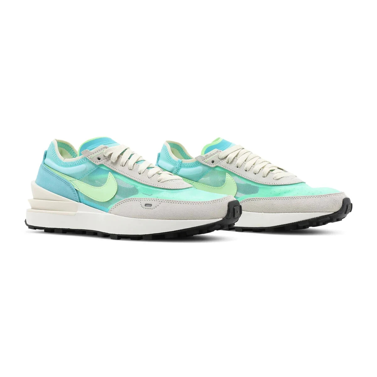 nike waffle one scream green