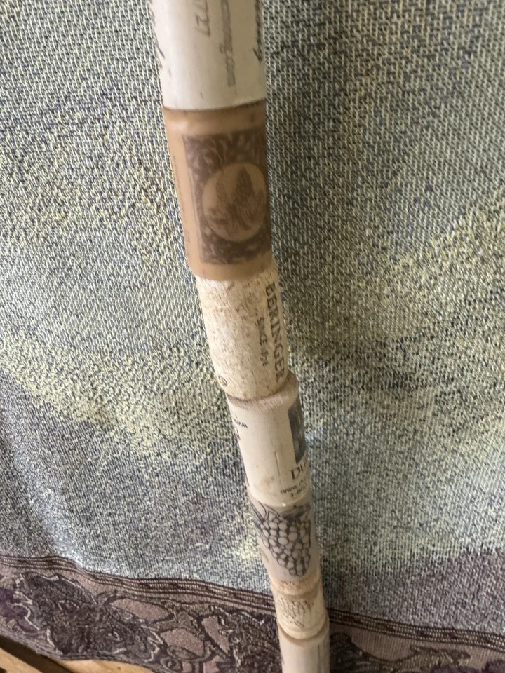 "Guirnalda de corcho de vino 67"" de largo" Foto 3 de 4