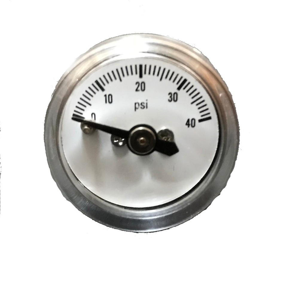 1 Mini Manómetro Para Combustible, Aire, Aceite O Agua, 0-200 Psi/0-14 - Foto 10