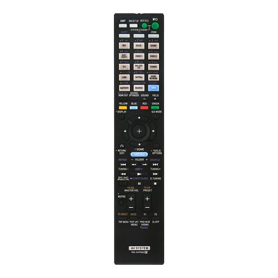 RM-AAP080 Replace Remote Control for Sony STR-DA1800ES STRDA1800ES AV Receiver