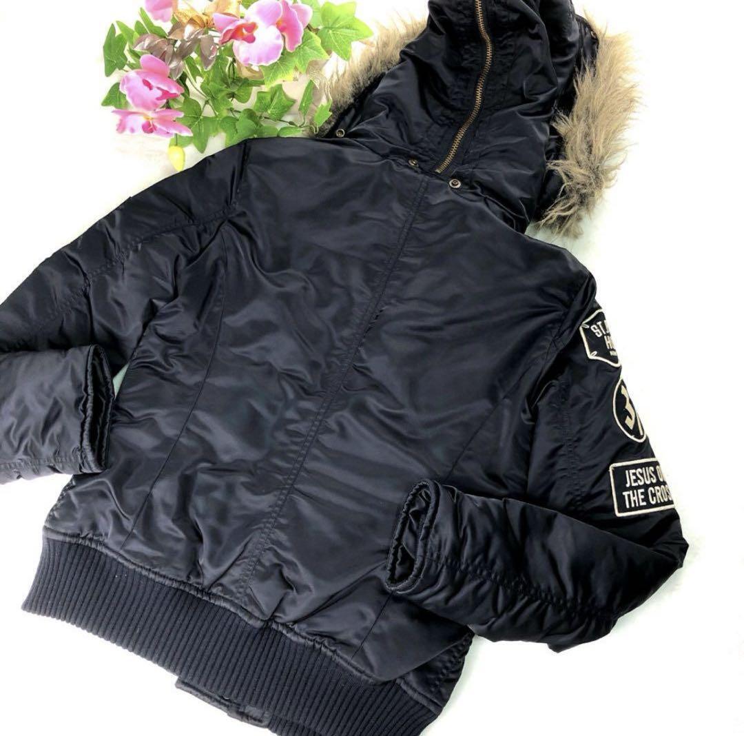 HYSTERIC GLAMOUR Black Jacket With Fur | eBay HYSTERIC GLAMOUR Black Jacket With Fur | eBay