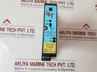 Elcon 1090-g-0-0710-aa series 1000 strain gauge converter