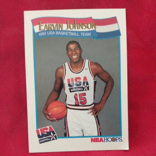 Ervin Johnson 1992 USA basketball équipe NBA carte à collectionner ! En parfait état !! - Photo 1/7