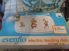 Vintage Evenflo electric feeding dish