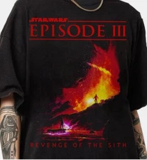 Vintage Star Wars Revenge of the Sith Shirt Oversized Anakin Skywalker Shirt new