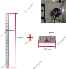 Milling Machine 90-0-90 C3 elbow angle Scale Ruler And Pointer