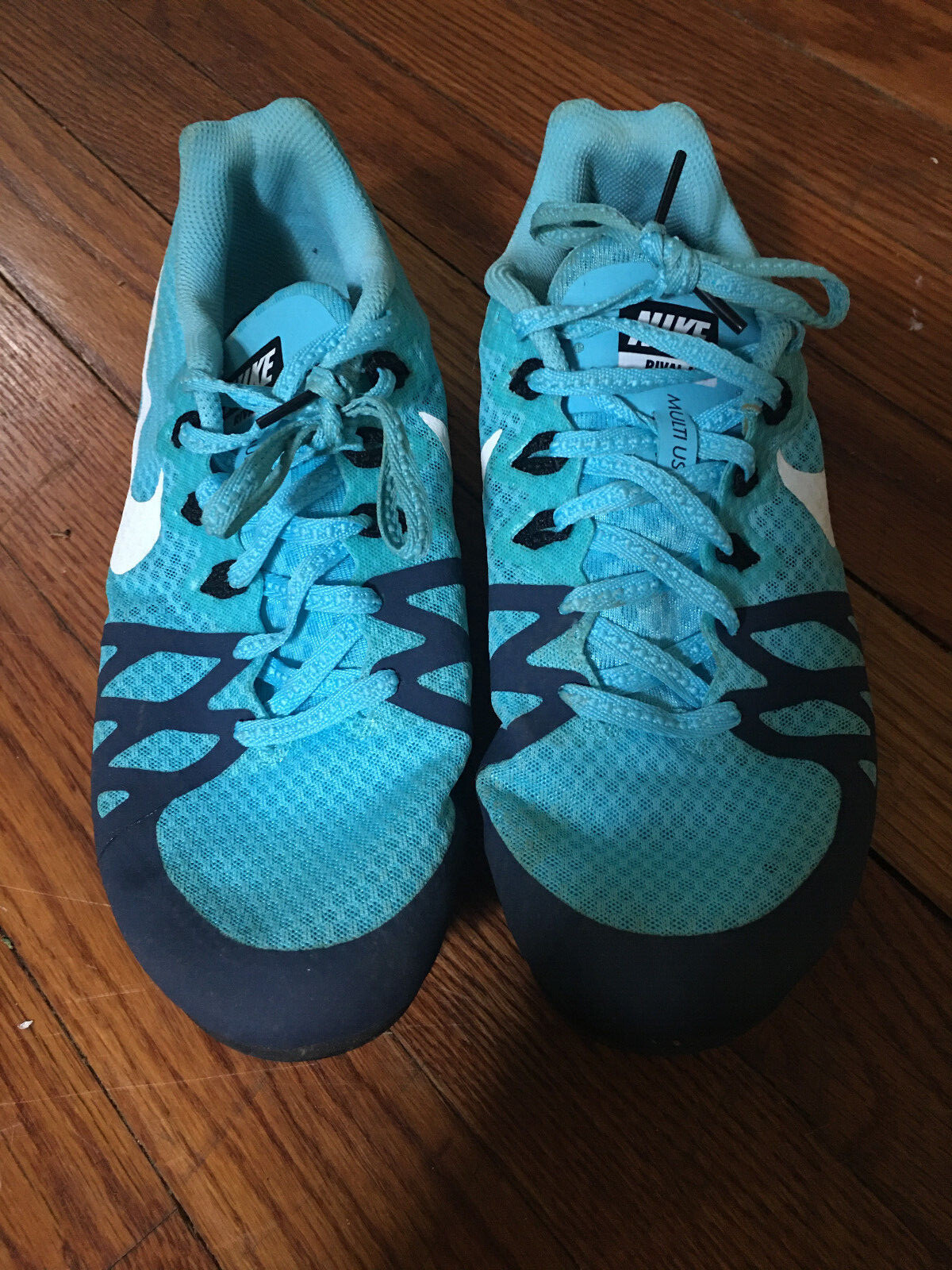 Nike Rival M Multi Use Racing Shoes/Spikes w/ Bag & P… Gem