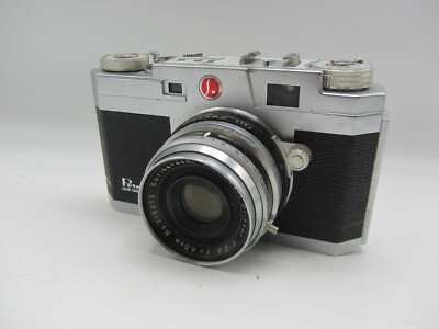 Petri 2.8 Color Super 35mm Film SLR Camera AS-IS For display F2.8 45mm EP Marked