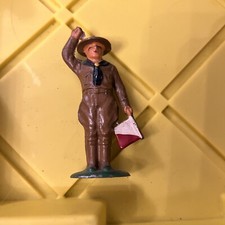 Barclay Vintage Person With Flag