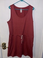 M FAVORITE DRESS DRAWSTRING WAIST W/POCKETS SIZE XXL