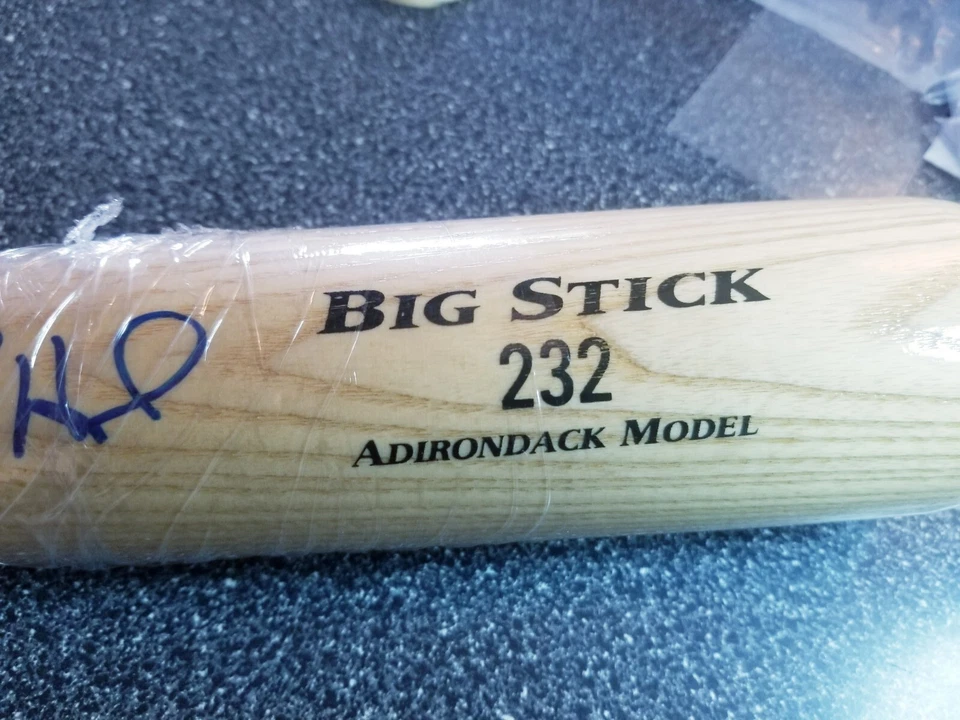 ДЖЕЙСОН ХЕЙВОРД 2011 ПРОСТО НЕСОВЕРШЕННОЛЕТНИЕ ТАЙНА ИЗДАНИЕ АВТОГРАФ ПОЛНЫЙ РАЗМЕР BAT BRAVES  - Изображение 3 из 4