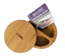 eBay Branded Totally Bamboo Salt Keeper Duet Magnet Swivel Lid Spice