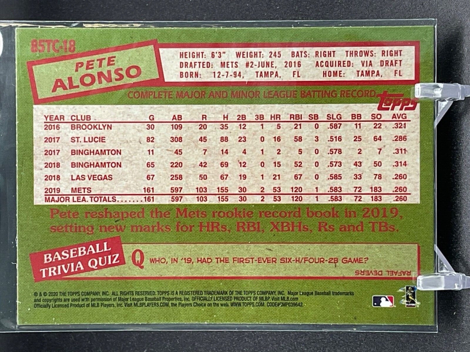 New York Mets *Choose Your Baseball Card* Inserts Rookies Autos (Updated 7/26) - Picture 80 of 512