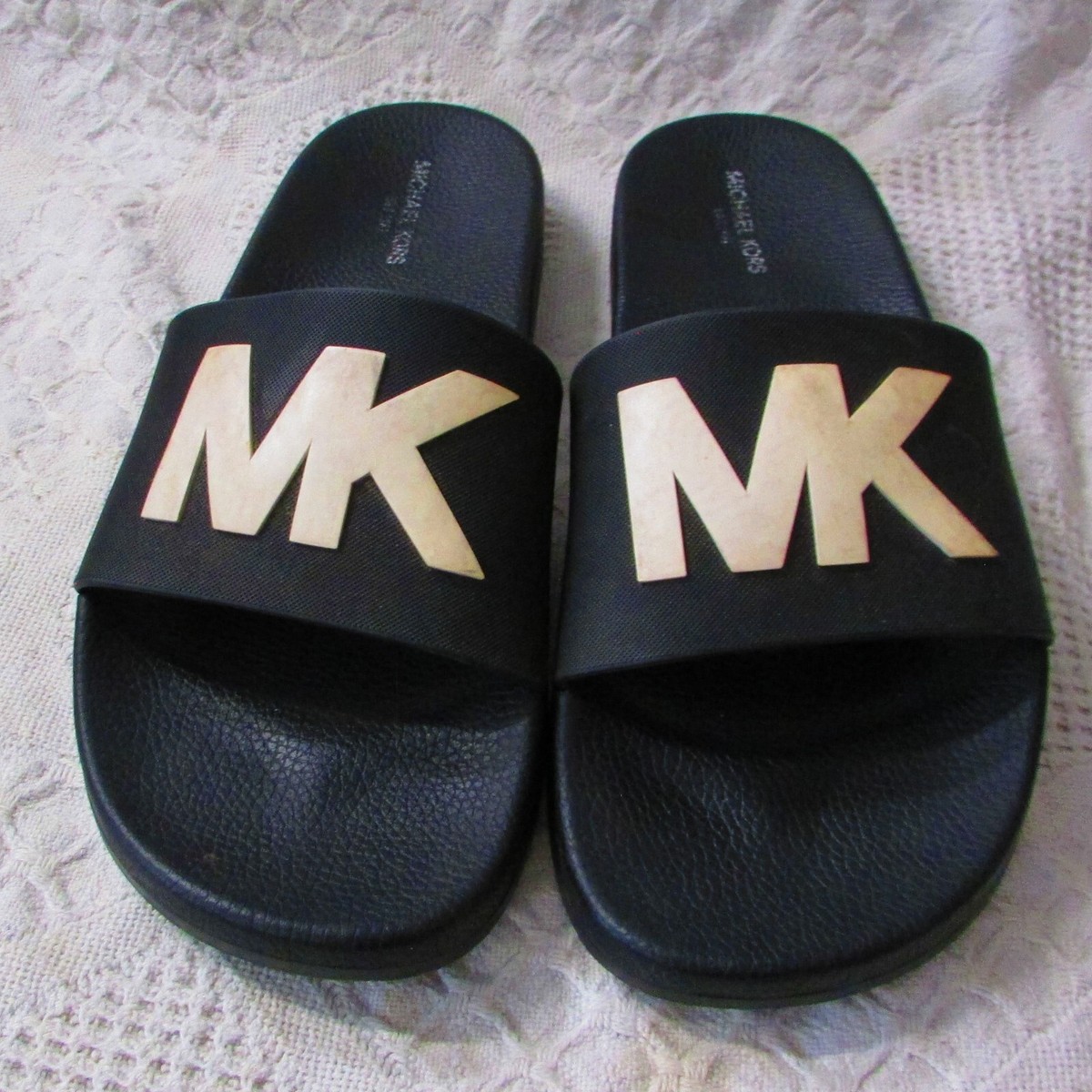 Package Deal! Michael Kors Slides for Men Michael kors slide for men 8 (41) Like new | Mercari main image 2