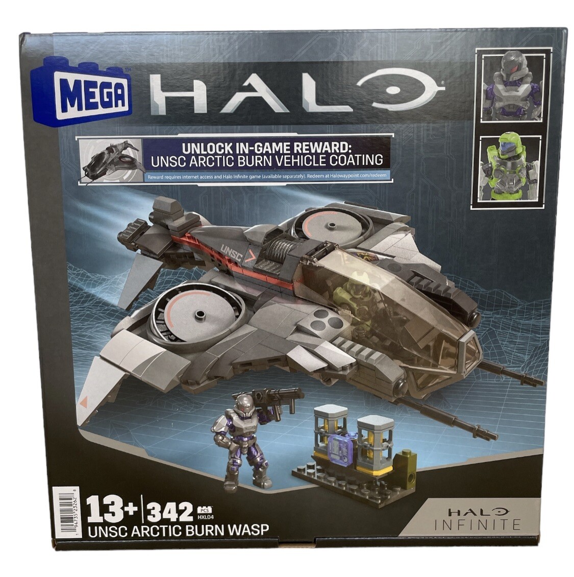 Mega Halo UNSC Arctic Burn Wasp 342 Pcs Building Set | eBay