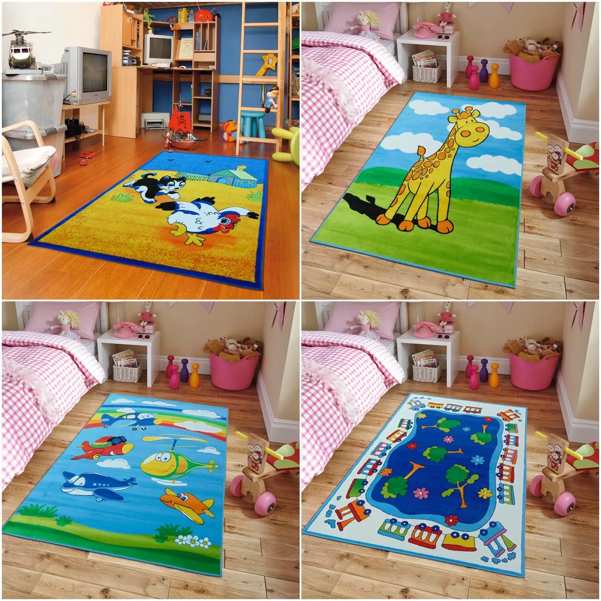 Kids Area Rug Kids Rugs 5x7 Rugs Classroom Rug Educational Rug