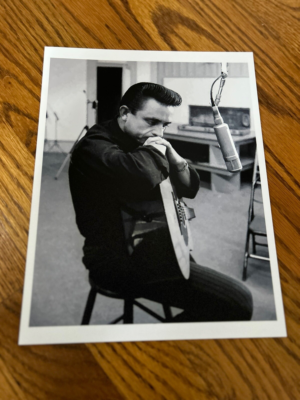 JOHNNY CASH Art Print Photo 8" x 10" Poster Vintage Man in Black ...