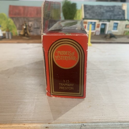 Matchbox Models of Yesteryear Y-15 Preston Tramcar Swan Vestas Matches BNIB - Picture 3 of 5