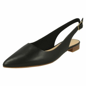 clarks black slingback shoes