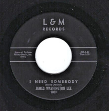 DOO WOP 45  James Washington Lee  L & M  1003