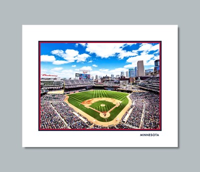 MINNESOTA TWINS Target Field Photo Picture Baseball Stadium 8x10 11x14 16x20 scw
