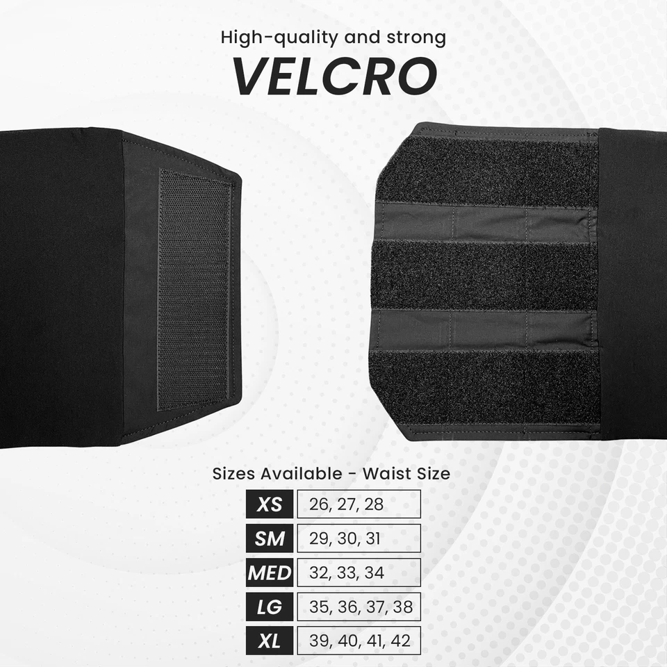 Elite Ostomy Support Wrap With Pockets & Invisible Zipper - Image 4 of 4