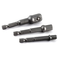 Universal Tool Power Extension Socket Bits For Drills 3pc Set 4 Pack on sale Universal Tool Power Extension Socket Bits For Drills 3pc Set 4 Pack on sale