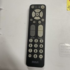 RCA RC27A OEM Original TV Converter Box Replacement Remote Control Tested Black