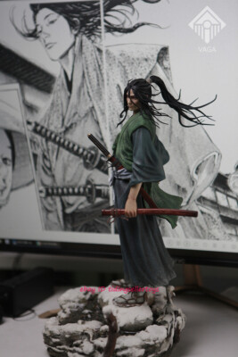 VAGA Studio Sasaki Kojiro 1/6 Painted Resin Statue Anime Figure