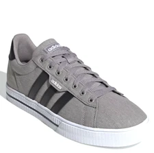 ADIDAS DAILY 3.0 SIZE 8.5~13 DOVE GREY BLACK MEN'S SHOES