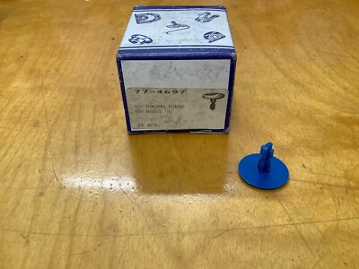 1976 FORD ROOF TRIM PANEL RETAINER (BLUE); AUVECO 77-4697-LOT OF 5 PCS ...