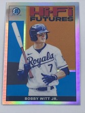 Bobby Witt Jr. 2022 Bowman Chrome Baseball Hi-Fi Futures Insert #HIFI-5 Royals