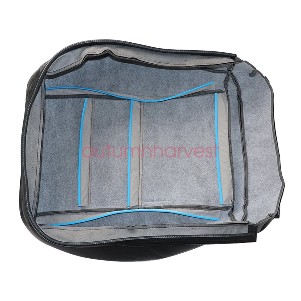 Cubierta de asiento de cuero negra para parte inferior del conductor Mercedes Benz C300 350 2008-2014 Foto 4 de 4