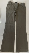Women s The Limited Dress Slacks Pants Trousers Gray Brown Khaki SZ 2 30 x 30.5