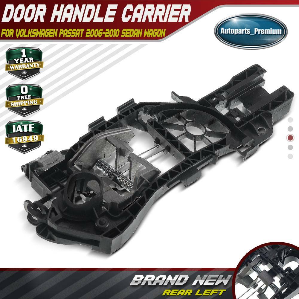 Door Handle Inner Carrier Mechanism Rear Left LH Driver for VW