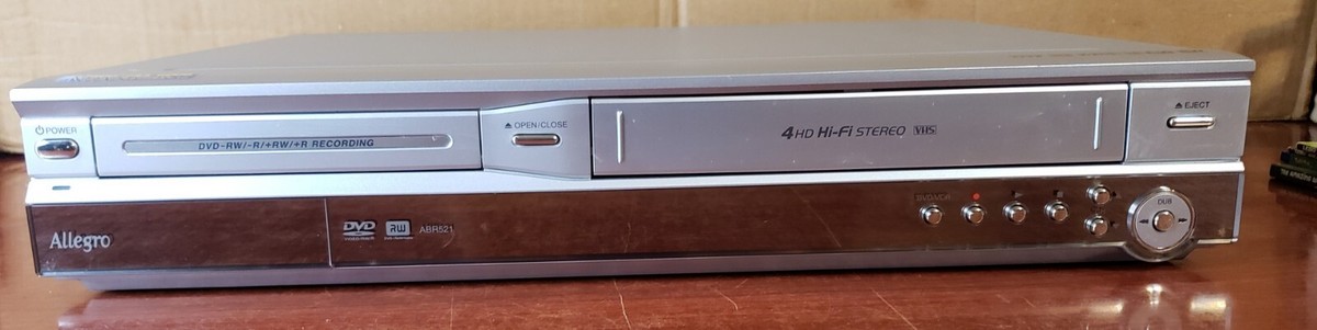 Zenith Allegro ABR521 DVD Recorder & VHS Recorder Tested & Working