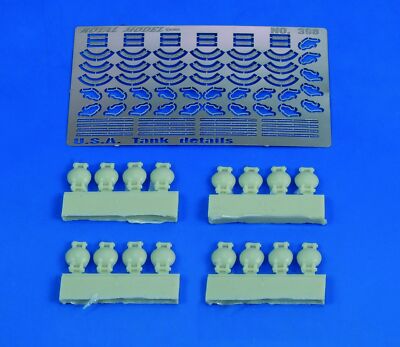 MW22 ROYAL MODEL 398 U.S.A. TANKS DETAILS (1/35 SCALE) ACCESSORIES