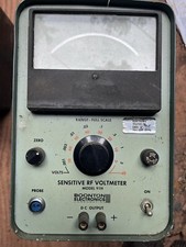 Sensitive RF Voltmeter : By Boonton Electronics  91H -Military Grade And Tested
