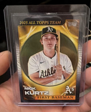 Topps 2026 Series 1 Nick Kurtz 2025 All Topps Team ATT-2 Athletics Rookie Insert