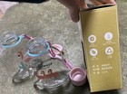 Two Flamingo Water/Juice Glass Bottles with Silicon Ring Lids - 300ml -Reusable — photo 6