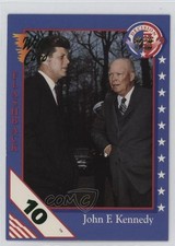1992 Wild Card Decision '92 10 Stripe John F Kennedy Dwight D Eisenhower 1on1