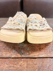 Lower East Side Crochet Platform Slide Sandals Beige Brown Women’s Size 6.5 — photo 5