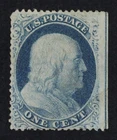 CKStamps: US Stamps Collection Scott#24 1c Franklin Used