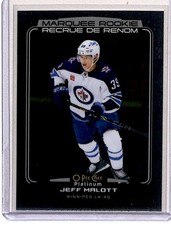 2022-23 O-Pee-Chee Platinum Marquee Rookie Jeff Malott RC Winnipeg Jets #245