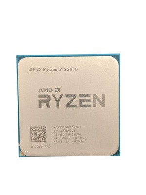 AMD Ryzen 3 2200G CPU AM4 4-Core 4-Thread Radeon Vega Graphics