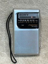 Vintage Sony ICF-S10MK2 Pocket AM/FM Radio. Great Condition, Works Great